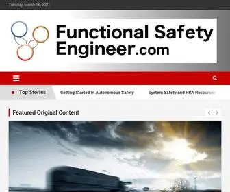 Functionalsafetyengineer.com(Automotive Functional Safety) Screenshot