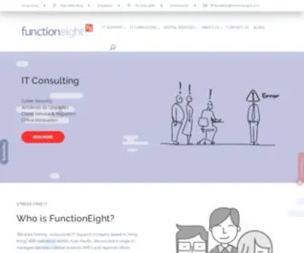 Functioneight.com(Outsourced IT Service) Screenshot