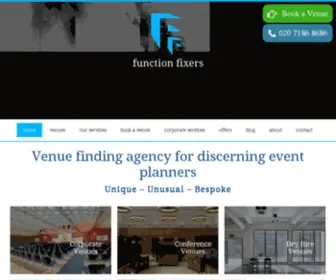 Functionfixers.co.uk(Venue Finding Service) Screenshot