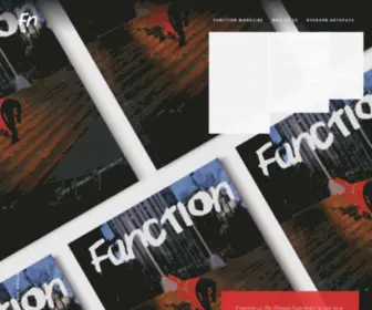 Functionmagazine.ca(Function) Screenshot