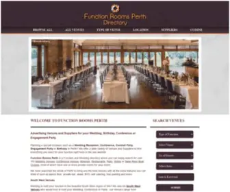 Functionroomsperth.com.au(Function Rooms Perth) Screenshot