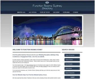 Functionroomssydney.com.au(Function Rooms Sydney) Screenshot