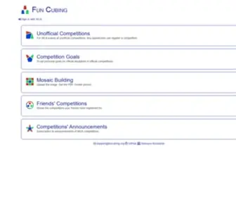 Funcubing.org(Funcubing) Screenshot