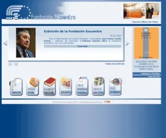 Fund-Encuentro.org(Fundaci) Screenshot