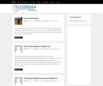Fundaa.com(Alakmalak's knowledge sharing Blog) Screenshot