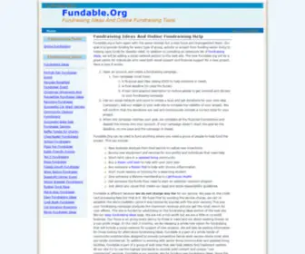 Fundable.org(Fundraising Ideas) Screenshot