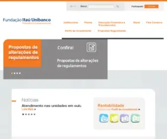 Fundacaoitauunibanco.com.br(Página Inicial) Screenshot