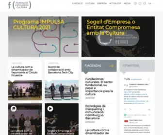 Fundaciocatalunyacultura.cat(Portada) Screenshot