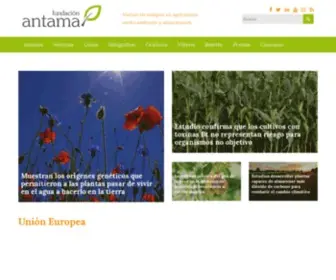 Fundacion-Antama.org(Nuevas tecnologías en agricultura) Screenshot