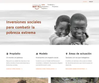 Fundacion-Netri.org(Fundación Netri) Screenshot