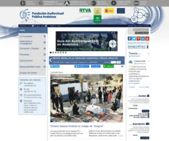 Fundacionava.org(Fundación Audiovisual de Andalucía) Screenshot