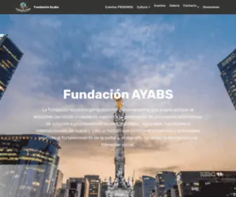 Fundacionayabs.org(Fundación AYABS) Screenshot