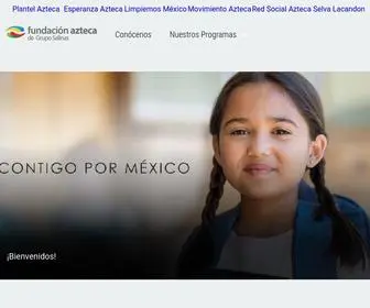 Fundacionazteca.org(Fundaci) Screenshot