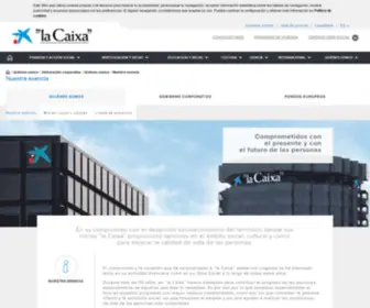 Fundacionbancarialacaixa.org(Información corporativa) Screenshot