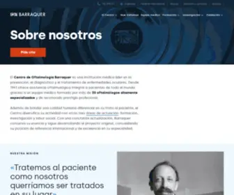 Fundacionbarraquer.org(Fundacionbarraquer) Screenshot