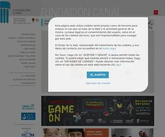 Fundacioncanal.com(Fundaci) Screenshot