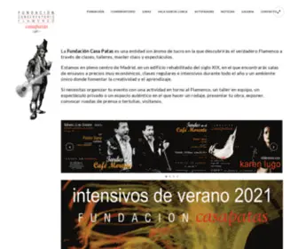 Fundacioncasapatas.com(Fundacion) Screenshot