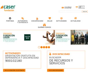 Fundacioncaser.es(Fundación Caser) Screenshot