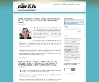 Fundacioncieso.org.ar(Fundación Cieso) Screenshot