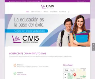 Fundacioncivis.org.ar(Instituto Civis) Screenshot