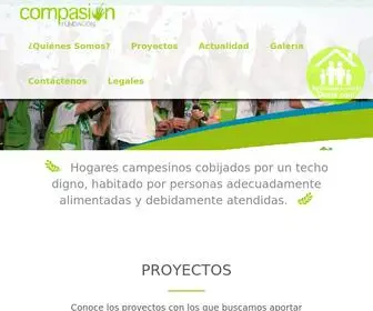 Fundacioncompasion.org(Compasión) Screenshot