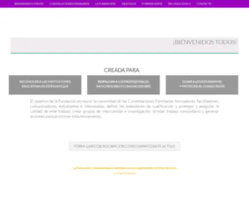 Fundacionconstelaciones.org(FUNDACIÓN) Screenshot