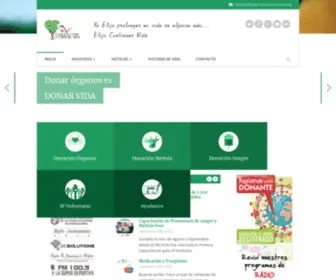 Fundacioncontinuarvidas.org(Fundación Continuar Vida) Screenshot