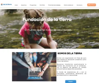 Fundaciondelatierra.org(Educacion Ambiental) Screenshot