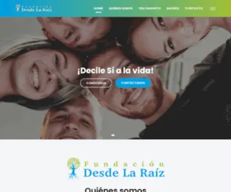 Fundaciondesdelaraiz.ar(Fundación) Screenshot