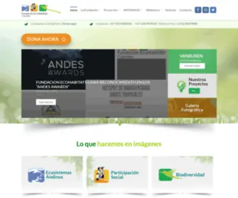 Fundacionecohabitats.org(Fundación) Screenshot