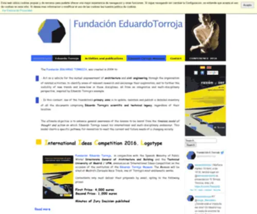 Fundacioneduardotorroja.org(Presentación) Screenshot