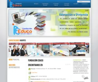 Fundacioneduco.com.ar(Fundación) Screenshot