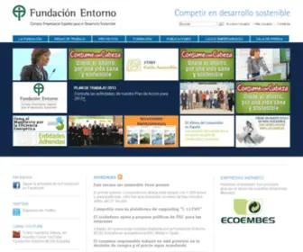 Fundacionentorno.org(Fundación) Screenshot