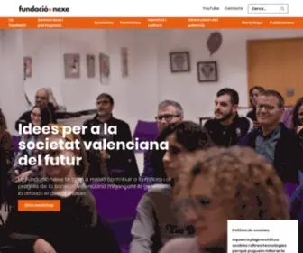 Fundacionexe.org(Fundació Nexe) Screenshot