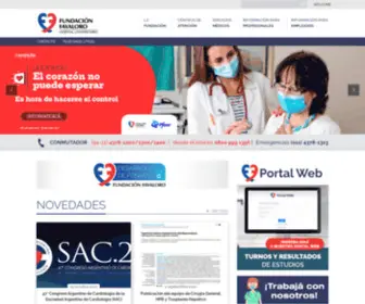Fundacionfavaloro.org Screenshot