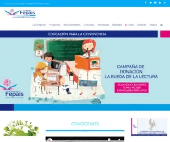 Fundacionfepais.org.ar(Fundación FEPAIS) Screenshot