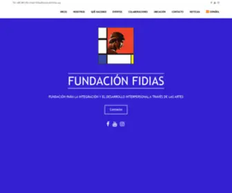 Fundacionfidias.org(Fundación Fidias) Screenshot