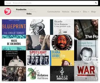 Fundaciongabo.org(Fundación Gabo) Screenshot