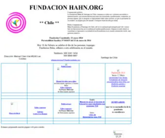 Fundacionhahn.org(Fundacion Hahn) Screenshot