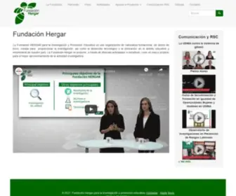 Fundacionhergar.org(fundacionhergar) Screenshot