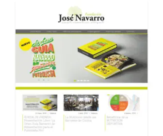 Fundacionjosenavarro.org(Fundación José Navarro) Screenshot