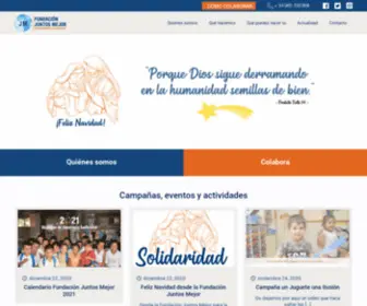 Fundacionjuntosmejor.com(Fundación) Screenshot