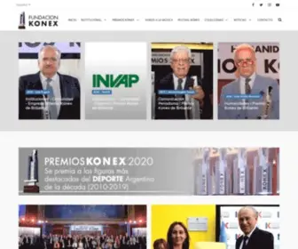 Fundacionkonex.org(Fundación Konex) Screenshot