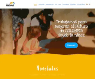 Fundacionlosdelcamino.org(Fundación Los del Camino) Screenshot