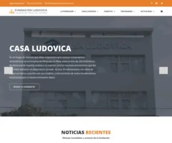 Fundacionludovica.org.ar(Fundación Ludovica) Screenshot