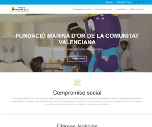 Fundacionmarinador.com(Fundación) Screenshot