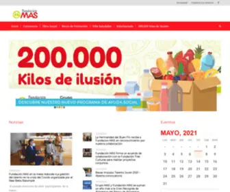 Fundacionmas.es(Fundación MAS) Screenshot