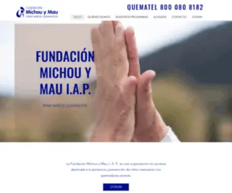 Fundacionmichouymau.mx(FUNDACION MICHOU Y MAU I.A.P) Screenshot