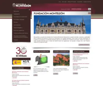 Fundacionmonteleon.es(Fundación) Screenshot