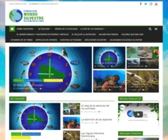 Fundacionmundosilvestre.com(Fundación Mundo Silvestre) Screenshot